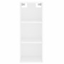 Tall white plywood highboard 34.5x34x180 cm by vidaXL, Sideboards - Ref: Foro24-3189893, Price: 94,37 €, Discount: %