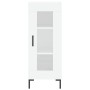 Tall white plywood highboard 34.5x34x180 cm by vidaXL, Sideboards - Ref: Foro24-3189893, Price: 94,37 €, Discount: %