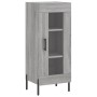 Aparador alto madera contrachapada gris Sonoma 34,5x34x180 cm de vidaXL, Aparadores - Ref: Foro24-3189907, Precio: 93,06 €, D...