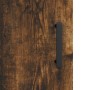 Aparador de madera contrachapada roble ahumado 34,5x34x180 cm de vidaXL, Aparadores - Ref: Foro24-3189906, Precio: 87,39 €, D...