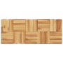 Terrace tiles 10 pcs solid teak wood vertical pattern by vidaXL, Floors and carpets - Ref: Foro24-319981, Price: 86,26 €, Dis...