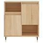 Aparadores 3 uds madera contrachapada color roble sonoma de vidaXL, Aparadores - Ref: Foro24-3190144, Precio: 202,40 €, Descu...