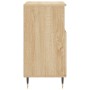 Aparadores 3 uds madera contrachapada color roble sonoma de vidaXL, Aparadores - Ref: Foro24-3190144, Precio: 202,40 €, Descu...