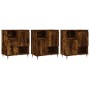 Sideboards 3 Einheiten aus geräuchertem Eichensperrholz von vidaXL, Sideboards - Ref: Foro24-3190146, Preis: 162,81 €, Rabatt: %