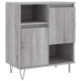 3 Stück Sideboards Sperrholz Sonoma grau von vidaXL, Sideboards - Ref: Foro24-3190155, Preis: 166,21 €, Rabatt: %