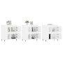 Aparadores 3 uds madera contrachapada blanco de vidaXL, Aparadores - Ref: Foro24-3190189, Precio: 188,24 €, Descuento: %