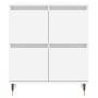 Aparadores 3 uds madera contrachapada blanco de vidaXL, Aparadores - Ref: Foro24-3190189, Precio: 188,24 €, Descuento: %