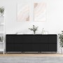 Sideboards 3 pcs black plywood by vidaXL, Sideboards - Ref: Foro24-3190190, Price: 189,14 €, Discount: %