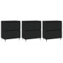 Sideboards 3 pcs black plywood by vidaXL, Sideboards - Ref: Foro24-3190190, Price: 189,14 €, Discount: %