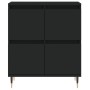 Sideboards 3 pcs black plywood by vidaXL, Sideboards - Ref: Foro24-3190190, Price: 189,14 €, Discount: %