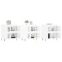 Sideboards 3 Einheiten aus glänzend weißem Sperrholz von vidaXL, Sideboards - Ref: Foro24-3190191, Preis: 201,27 €, Rabatt: %