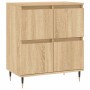 Sideboards 3 Einheiten Sonoma-Eichensperrholz von vidaXL, Sideboards - Ref: Foro24-3190192, Preis: 254,78 €, Rabatt: %