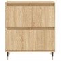 Sideboards 3 Einheiten Sonoma-Eichensperrholz von vidaXL, Sideboards - Ref: Foro24-3190192, Preis: 254,78 €, Rabatt: %