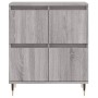 3 Stück Sideboards Sperrholz Sonoma grau von vidaXL, Sideboards - Ref: Foro24-3190195, Preis: 200,28 €, Rabatt: %