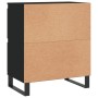 Sideboards 3 pcs black plywood by vidaXL, Sideboards - Ref: Foro24-3190206, Price: 219,47 €, Discount: %