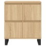 Sideboards 3 units sonoma oak plywood by vidaXL, Sideboards - Ref: Foro24-3190208, Price: 242,90 €, Discount: %