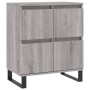 3 Stück Sideboards Sperrholz Sonoma grau von vidaXL, Sideboards - Ref: Foro24-3190211, Preis: 253,35 €, Rabatt: %