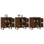 Sideboards 3 units oak brown plywood by vidaXL, Sideboards - Ref: Foro24-3190212, Price: 254,67 €, Discount: %