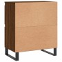 Sideboards 3 units oak brown plywood by vidaXL, Sideboards - Ref: Foro24-3190212, Price: 254,67 €, Discount: %