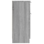 Aparador de madera contrachapada gris Sonoma 30x30x70 cm de vidaXL, Aparadores - Ref: Foro24-817002, Precio: 51,20 €, Descuen...