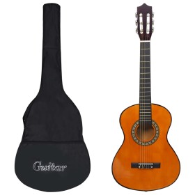 Guitarra clásica para principiante y niño con funda 1/2 34" de vidaXL, Guitarras - Ref: Foro24-3055605, Precio: 65,39 €, Desc...