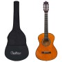 Guitarra clásica para principiante y niño con funda 1/2 34" de vidaXL, Guitarras - Ref: Foro24-3055605, Precio: 70,29 €, Desc...