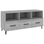 Mueble de TV madera contrachapada gris Sonoma 102x35x50 cm de vidaXL, Muebles TV - Ref: Foro24-817499, Precio: 86,99 €, Descu...