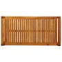 Set de muebles para jardín 3 piezas con cojines madera acacia de vidaXL, Conjuntos de jardín - Ref: Foro24-3120462, Precio: 2...