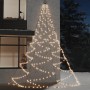 Árbol de pared con gancho metálico 720 LED blanco cálido 5 m de vidaXL, Mangueras y guirnaldas de luces - Ref: Foro24-328644,...