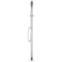 Garden shower with gray base 220 cm aluminum by vidaXL, Pool and spa accessories - Ref: Foro24-3070786, Price: 258,99 €, Disc...