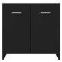 4-piece black bathroom furniture set by vidaXL, Bathroom furniture - Ref: Foro24-3071712, Price: 230,70 €, Discount: %