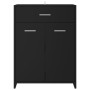 Juego de muebles de baño 4 piezas negro de vidaXL, Muebles de baño - Ref: Foro24-3071712, Precio: 230,70 €, Descuento: %