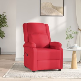 Red Faux Leather Power Recliner by vidaXL, Armchairs - Ref: Foro24-3073724, Price: 222,63 €, Discount: %