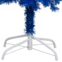 Künstlicher Weihnachtsbaum mit LEDs und blauem PVC-Träger 120 cm von vidaXL, Weihnachtsbäume - Ref: Foro24-3077421, Preis: 30...