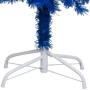 Árbol de Navidad artificial con LEDs y soporte azul 240 cm PVC de vidaXL, Arboles de navidad - Ref: Foro24-3077425, Precio: 8...