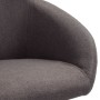 Swivel dining chairs 4 units taupe gray fabric by vidaXL, dining chairs - Ref: Foro24-3089612, Price: 325,61 €, Discount: %