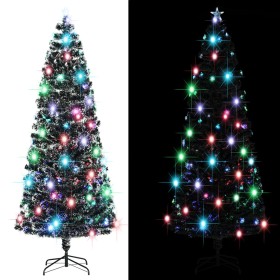 Artificial Christmas tree with stand/LED 240 cm fiber optic by vidaXL, Christmas trees - Ref: Foro24-284299, Price: 147,28 €,...