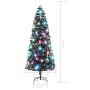 Künstlicher Weihnachtsbaum mit Ständer/LED 240 cm Glasfaser von vidaXL, Weihnachtsbäume - Ref: Foro24-284299, Preis: 147,21 €...