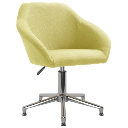 Silla de comedor giratoria tela verde de vidaXL, Sillas de comedor - Ref: Foro24-3089633, Precio: 98,99 €, Descuento: %