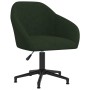 Swivel dining chairs 4 units dark green velvet by vidaXL, dining chairs - Ref: Foro24-3089674, Price: 327,10 €, Discount: %