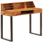 Solid sheesham wood and steel desk 110x50x94 cm by vidaXL, Desks - Ref: Foro24-247964, Price: 370,22 €, Discount: %