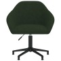 Swivel dining chairs 4 units dark green velvet by vidaXL, dining chairs - Ref: Foro24-3089674, Price: 327,10 €, Discount: %