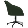 Swivel dining chairs 4 units dark green velvet by vidaXL, dining chairs - Ref: Foro24-3089674, Price: 327,10 €, Discount: %