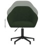 Sillas de comedor giratorias 4 unidades terciopelo verde oscuro de vidaXL, Sillas de comedor - Ref: Foro24-3089674, Precio: 3...