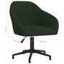 Swivel dining chairs 4 units dark green velvet by vidaXL, dining chairs - Ref: Foro24-3089674, Price: 327,10 €, Discount: %