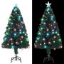 Árbol de Navidad artificial con soporte/LED 120 cm fibra óptica de vidaXL, Arboles de navidad - Ref: Foro24-284300, Precio: 6...