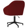 Red Velvet Swivel Office Chair by vidaXL, Office chairs - Ref: Foro24-3089699, Price: 120,24 €, Discount: %