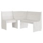 Garden furniture set 3 pieces solid white pine wood by vidaXL, Furniture sets for kitchens and dining rooms - Ref: Foro24-309...