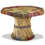 Mesa de centro de bambú con detalles chindi multicolor de vidaXL, Mesas de centro - Ref: Foro24-244214, Precio: 94,26 €, Desc...