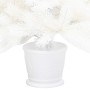 Árbol artificial de Navidad con hojas realistas blanco 90 cm de vidaXL, Arboles de navidad - Ref: Foro24-321020, Precio: 58,9...